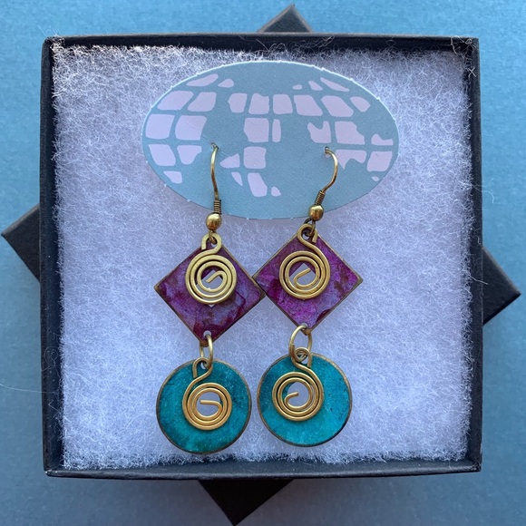 Bella Mirada Jewelry - NEW Boho Geometric Drop Earrings